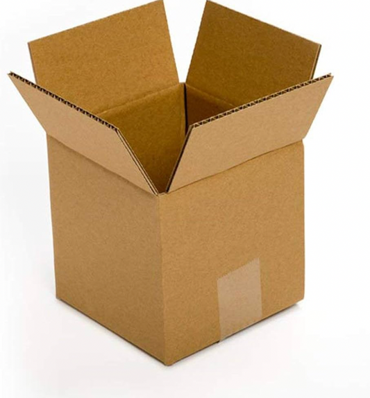 Corrugated Cardboard Box (4*4*4 Inches)