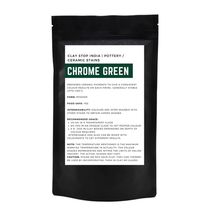 Chrome Green (Pottery Stain)