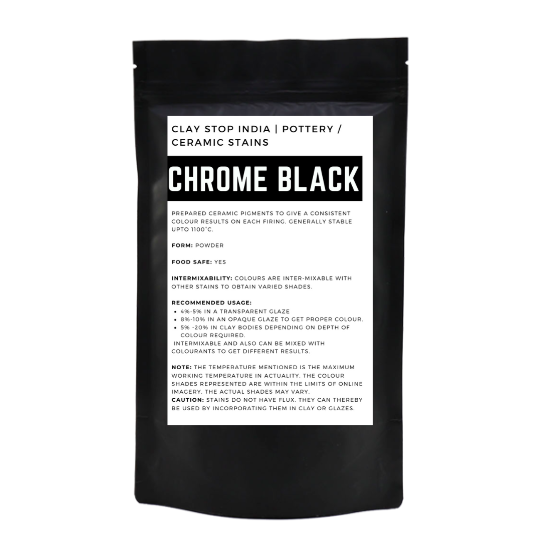 Chrome Black (Pottery Stain)