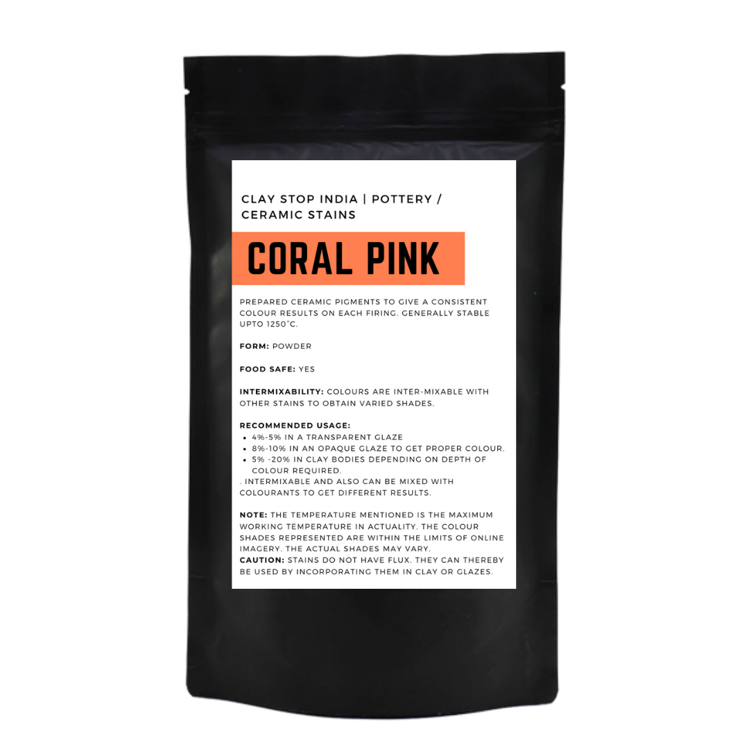 Coral Pink (Pottery Stain)