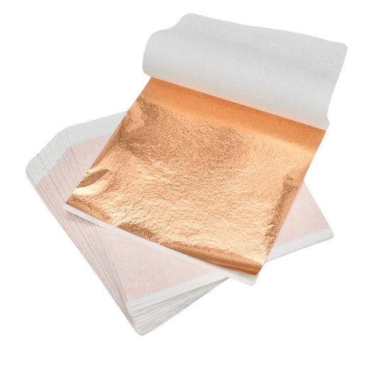 Copper Foil Sheets (Epoxy Resin | Art Concrete | Candle Making | Texture Art | Polymer Clay | Craft Projects)