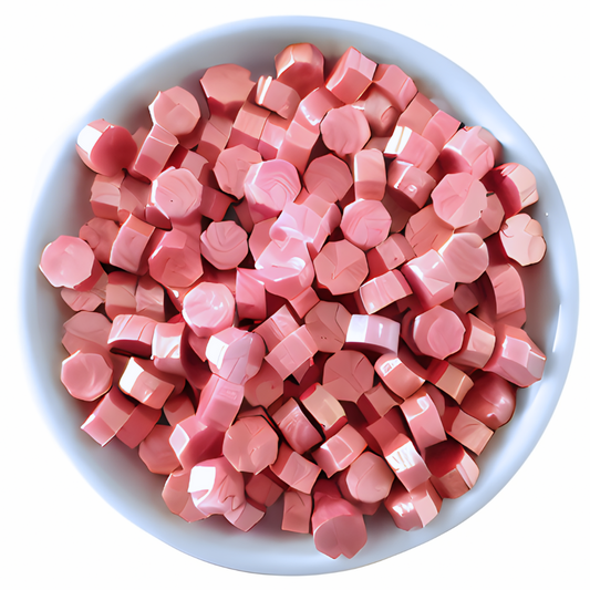 Metallic Rouge Pink Wax Sealing Beads