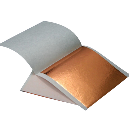 Rose Gold Foil Sheets (Epoxy Resin | Art Concrete | Candle Making | Texture Art | Polymer Clay | Craft Projects)