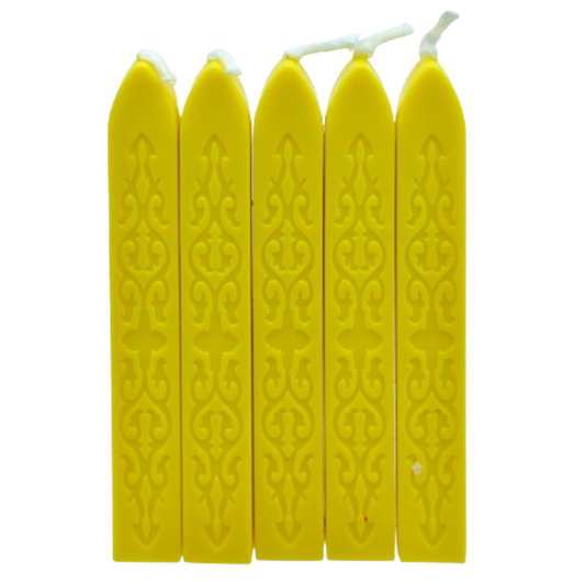 Yellow Wax Sealing Candle Stick