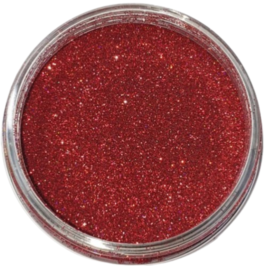 Red Fine Art Glitter (Candle Making | Epoxy Resin | Craft Projects)