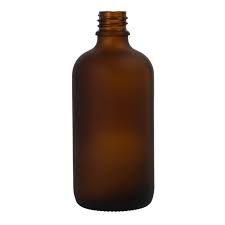 Amber Frosted Dropper Bottle (100ml)