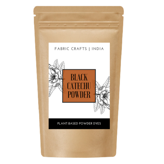 Buy Black Catechu (Natural Plant-Based Extract Fabric Dye) Online in India -The Art Connect 