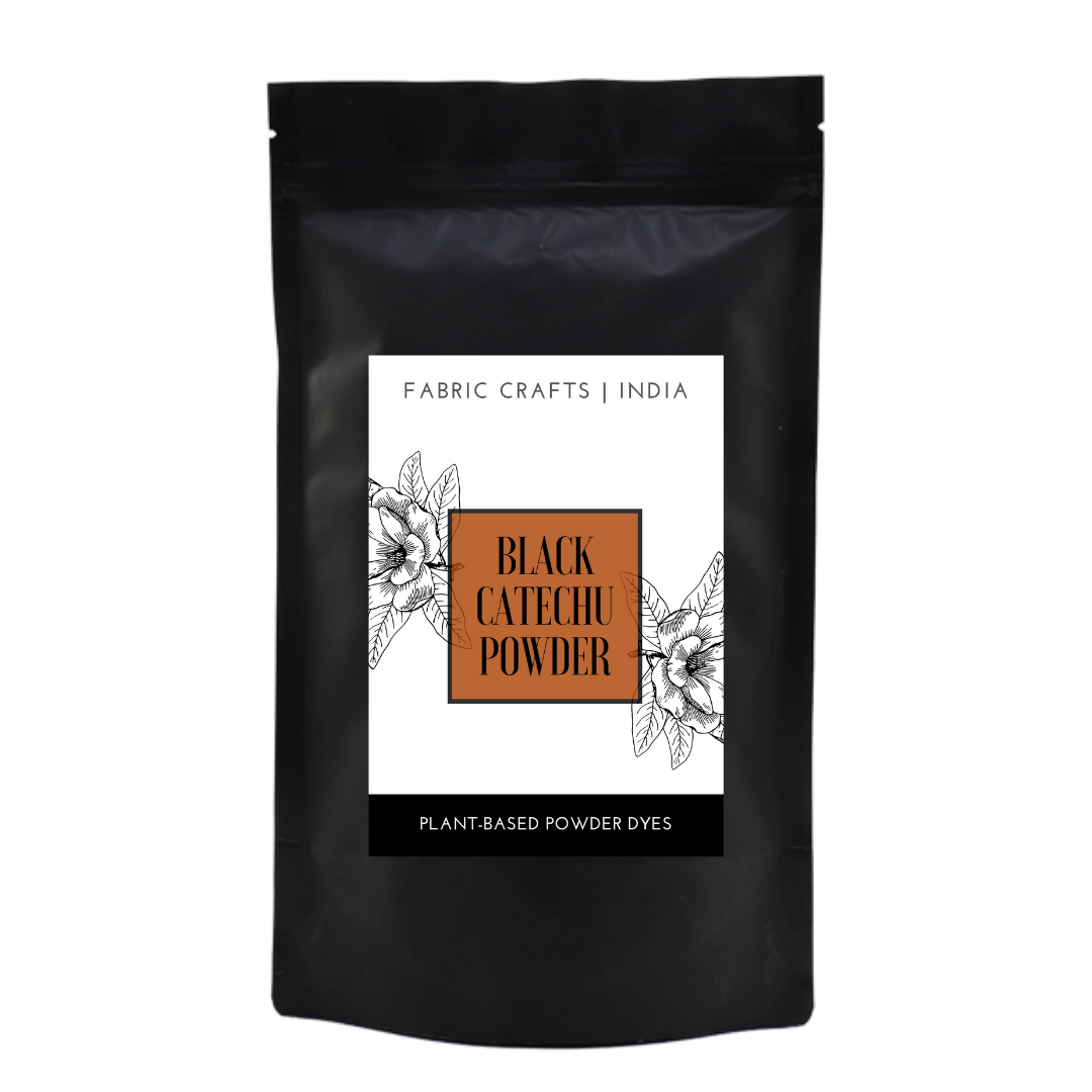 Buy Black Catechu (Natural Plant-Based Extract Fabric Dye) Online in India -The Art Connect 