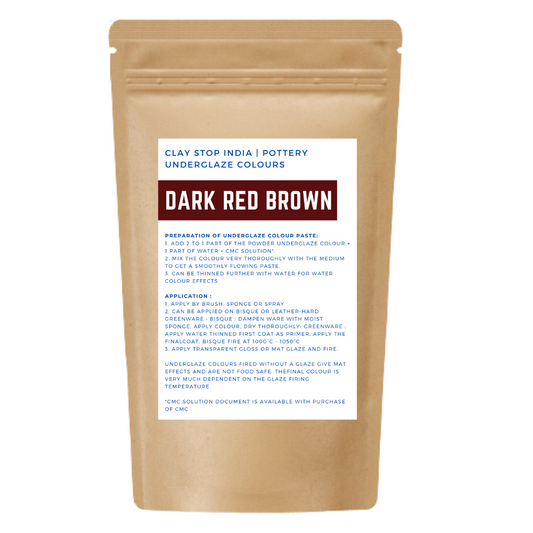Dark Red Brown (Pottery Underglaze Colours)