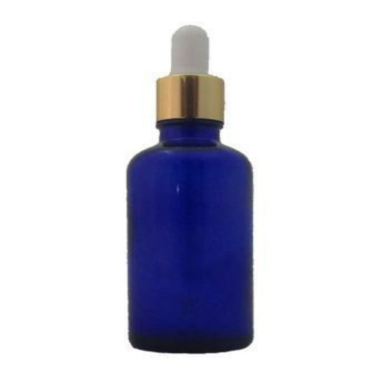 Cobalt Blue Glass Dropper Bottle (50ml)