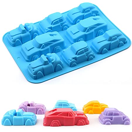 Car Silicone Soap Mould-8 cavities