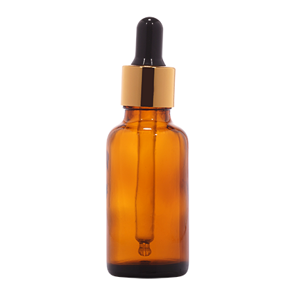 Amber Glass Dropper Bottle (100ml)