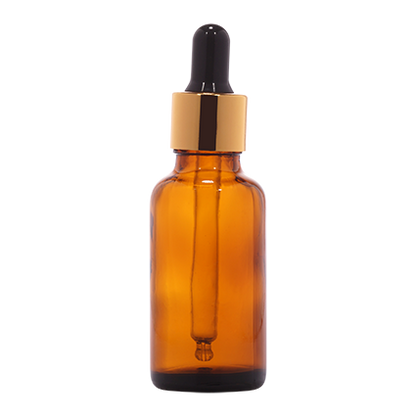 Amber Glass Dropper Bottle (100ml)