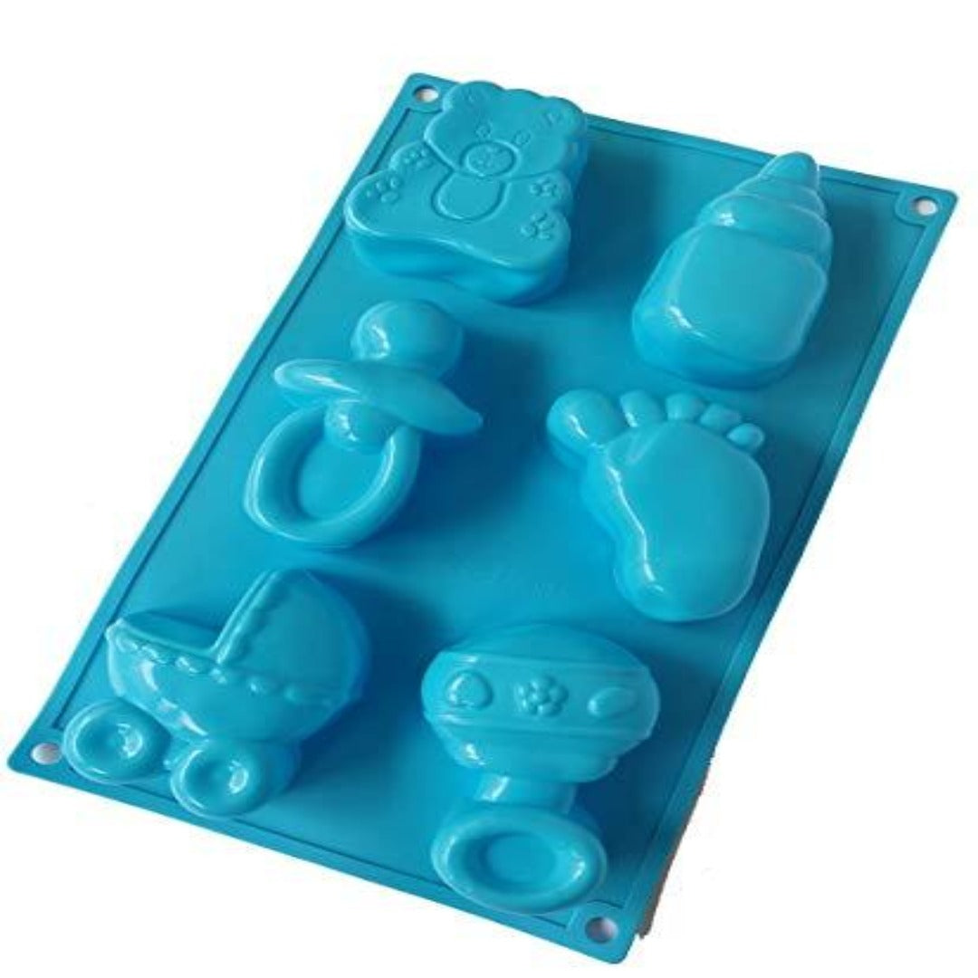 Buy Baby Shower Silicone Moulds for Soap Making, Chocolate Making and Baking Online in India - The Art Connect