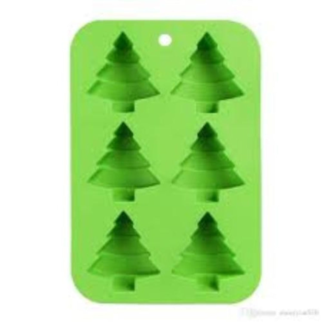 Buy Christmas Tree Silicone Moulds for Soap Making, Chocolate Making and Baking Online in India - The Art Connect