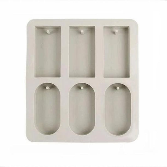 Hanging Rectangle and Oval Silicone Mould (Wax Sachet)