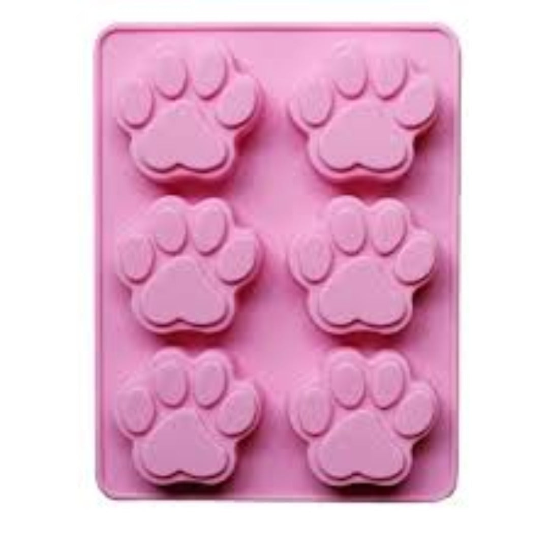 Buy Paw Silicone Soap Mould - 50gms Silicone Moulds for Soap Making, Chocolate Making and Baking Online in India - The Art Connect