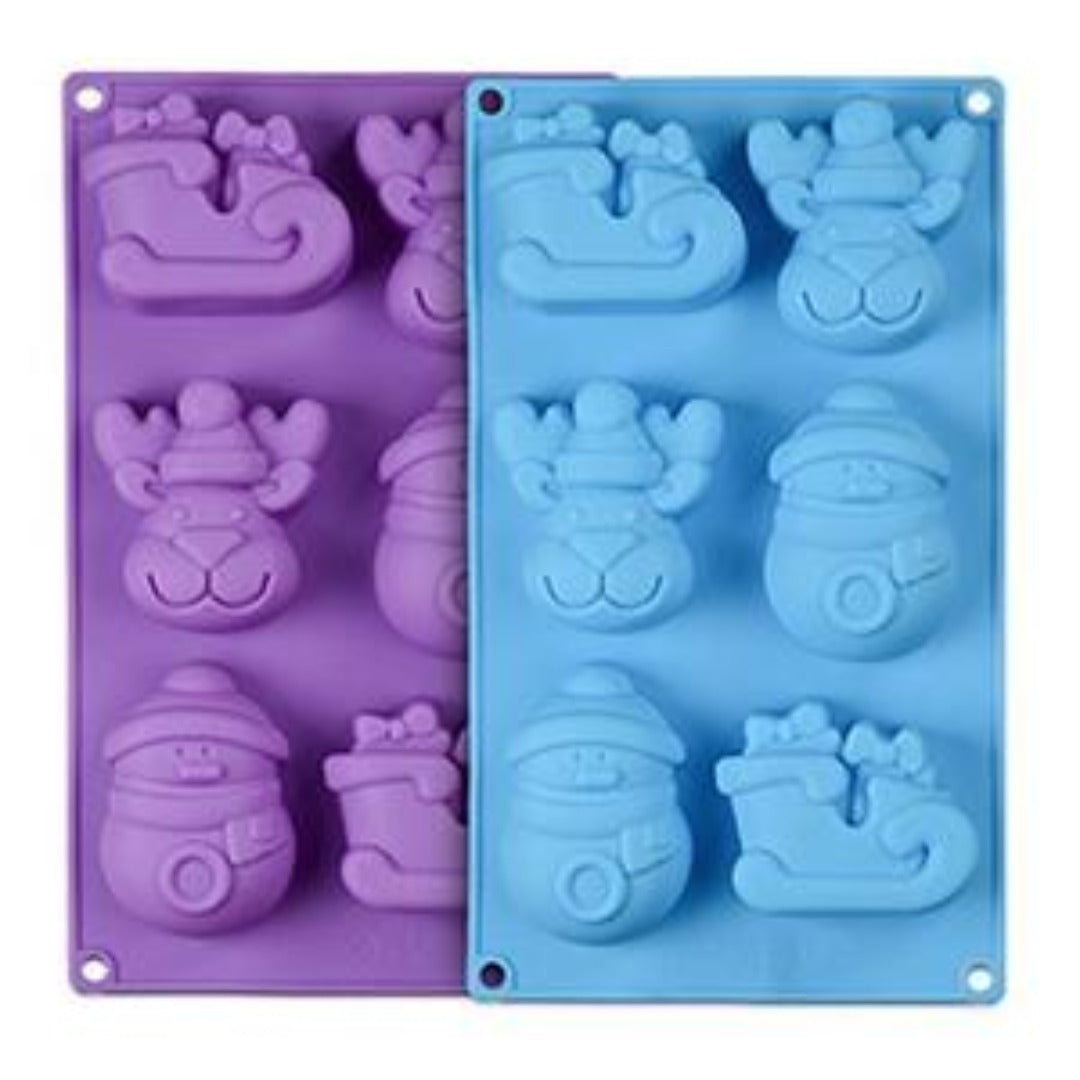 Buy Reindeer Silicone Soap Mould Silicone Moulds for Soap Making, Chocolate Making and Baking Online in India - The Art Connect
