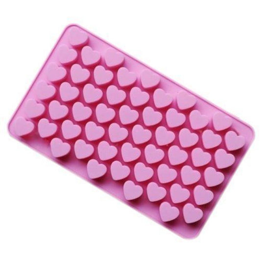 Buy Small Heart Embeds Silicone Soap Mould Silicone Moulds for Soap Making, Chocolate Making and Baking Online in India - The Art Connect