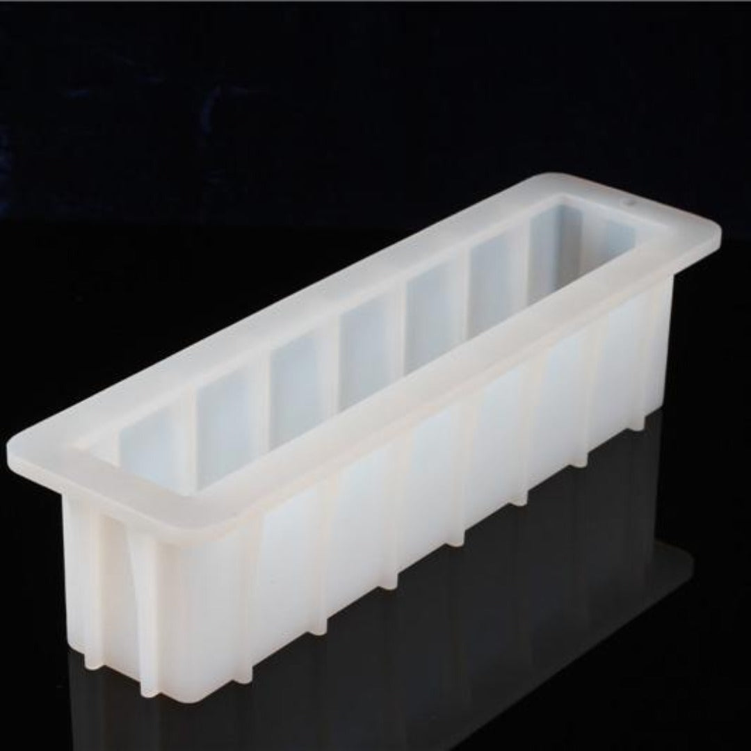 Buy Sturdy Silicone Loaf Soap Mould Silicone Moulds for Soap Making, Chocolate Making and Baking Online in India - The Art Connect