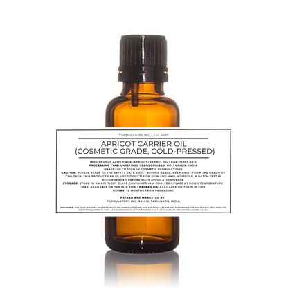 Apricot Carrier Oil (Cosmetic Grade)