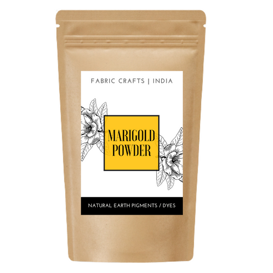 Buy Marigold Powder (Natural Plant-Based Extract Fabric Dye) Online in India- The Art Connect