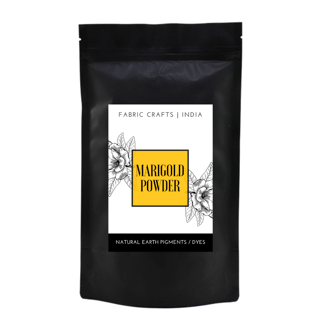 Buy Marigold Powder (Natural Plant-Based Extract Fabric Dye) Online in India- The Art Connect