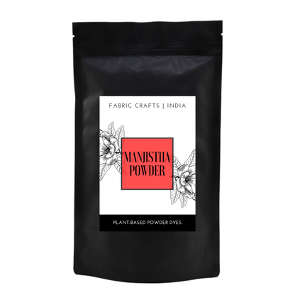 Manjistha (Indian Madder) Root Powder (Natural Plant-Based Extract Fabric Dye)