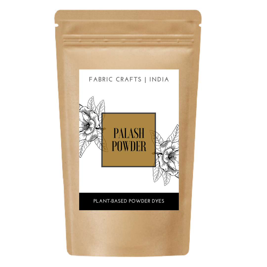 Buy Palash Powder (Natural Plant-Based Extract Fabric Dye) Online in India- The Art Connect