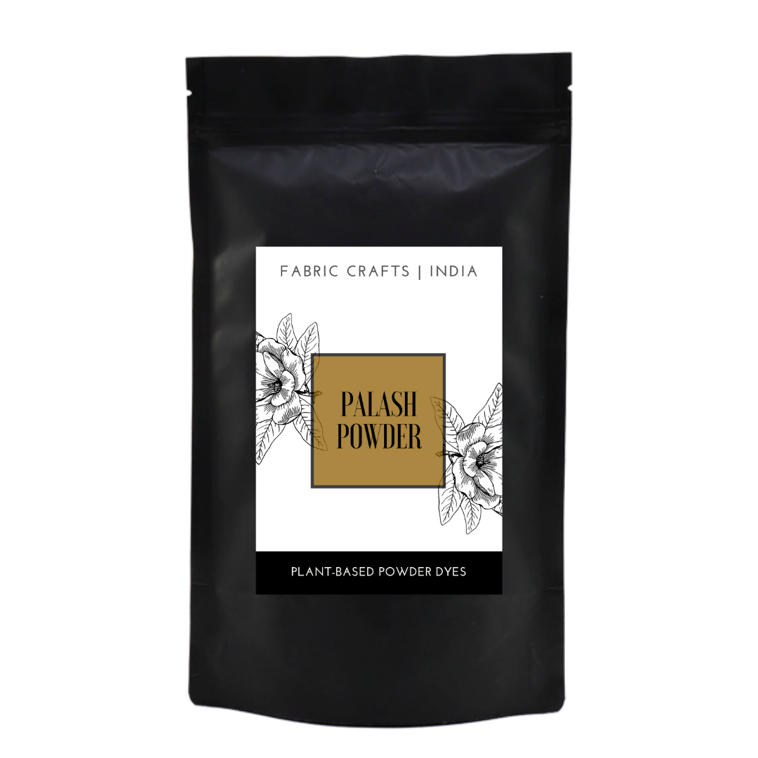 Buy Palash Powder (Natural Plant-Based Extract Fabric Dye) Online in India- The Art Connect