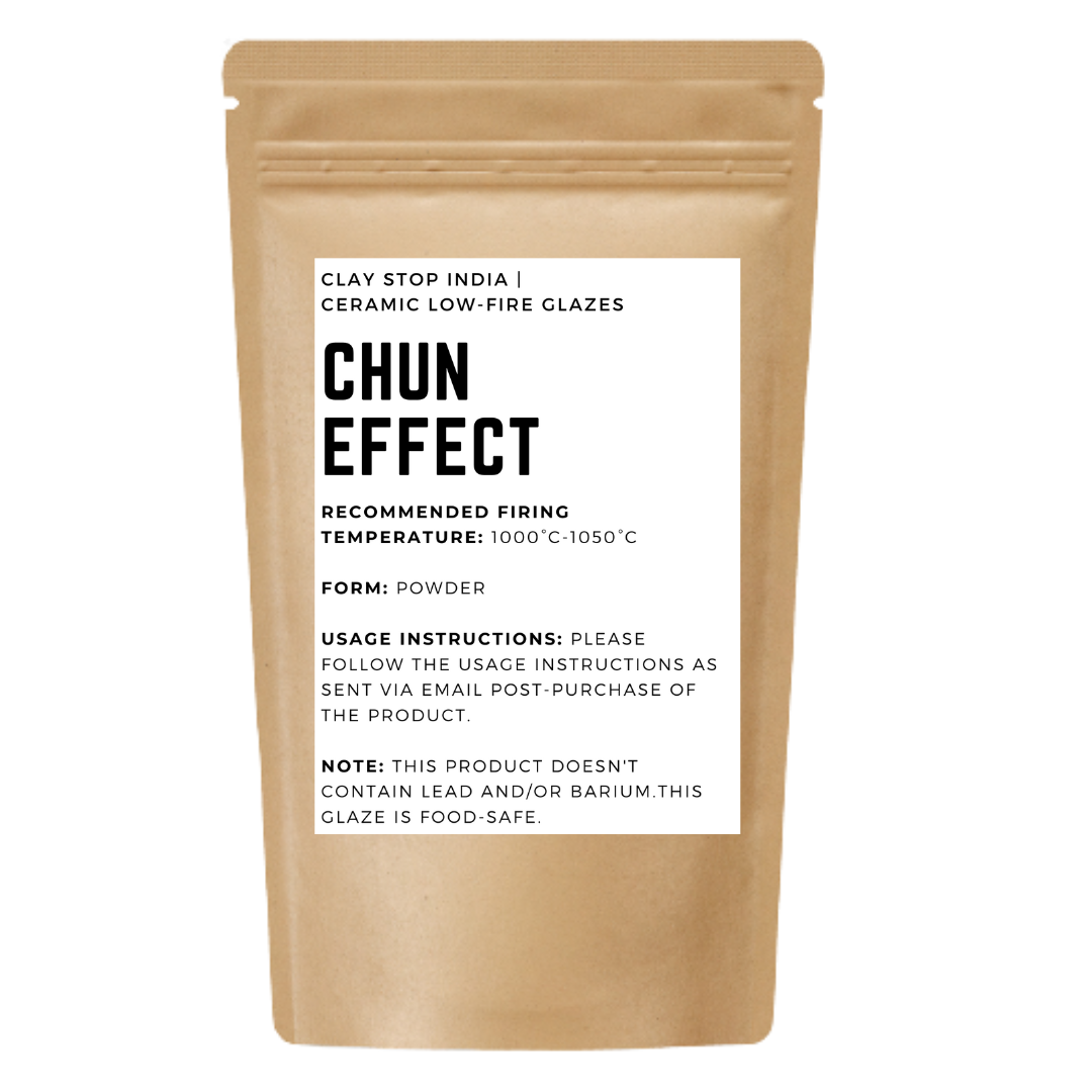 Buy Chun Effect (Low-Fire Pottery Glaze) online in India - The Art Connect