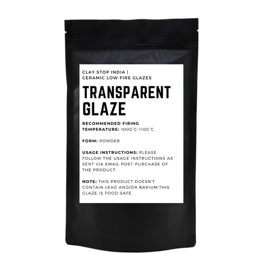 Buy Transparent glaze (Low-Fire Pottery Glaze) online in India - The Art Connect