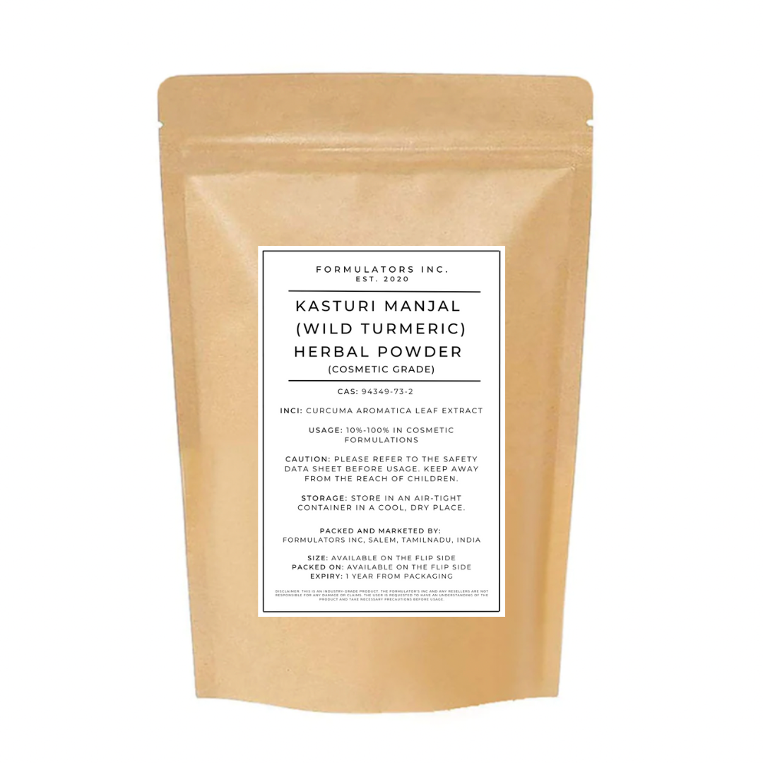 Kasturi Manjal (Wild Turmeric)Herbal Powder (Cosmetic Grade)