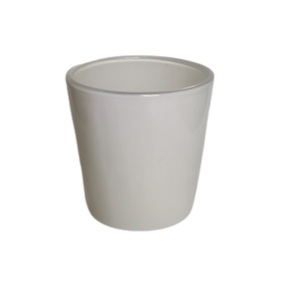 White Candle Votive Glass Holder/Container - 80ml