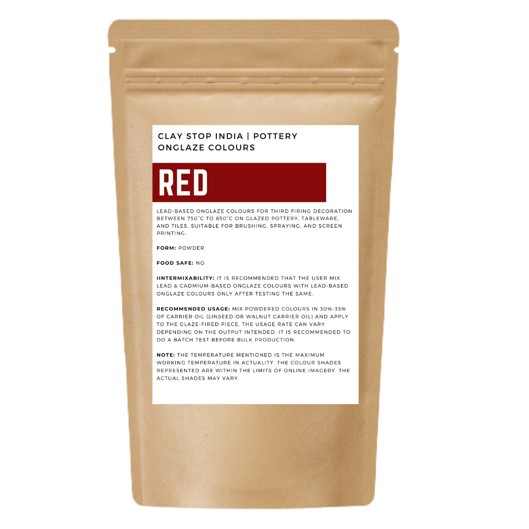 Red (Lead-Based) (Pottery Onglaze Colour)