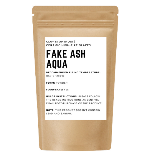 Fake Ash Aqua (High-Fire Pottery Glaze)