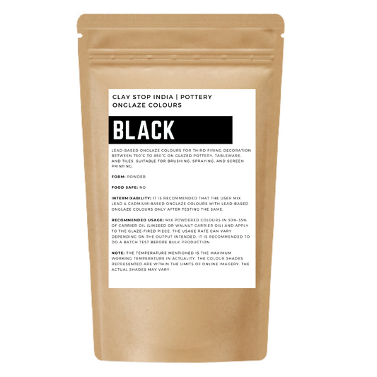 Black (Lead-Based) (Pottery Onglaze Colours)