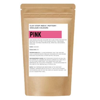 Pink (Lead-Based) (Pottery Onglaze Colours)