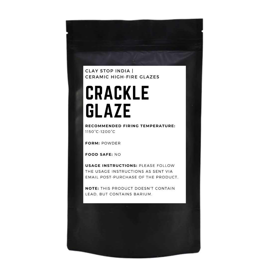 Crackle (High-Fire Pottery Glaze)