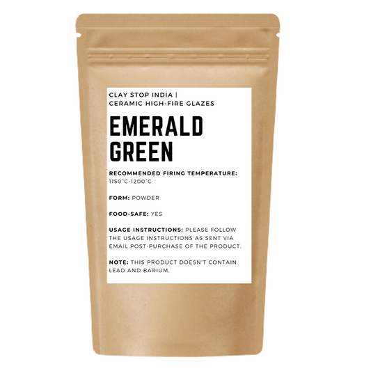 Emerald Green (High-Fire Pottery Glaze)