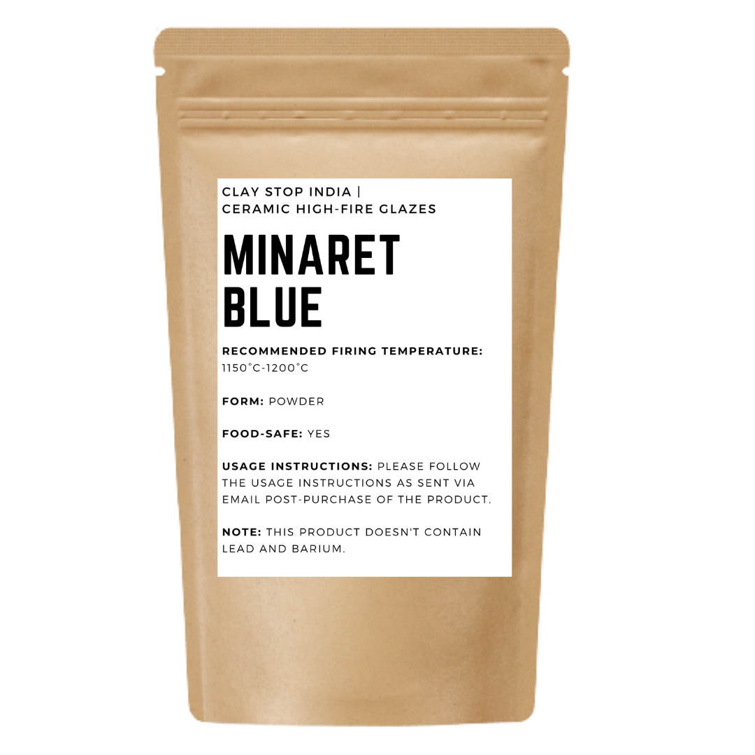 Minaret Blue (High-Fire Pottery Glaze)