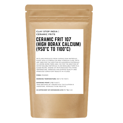 Ceramic Frit 107 (High Borax Calcium) (950°C to 1100°C)