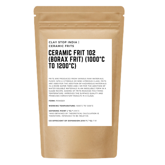Ceramic Frit 102 (Borax Frit) (1000°C to 1200°C)