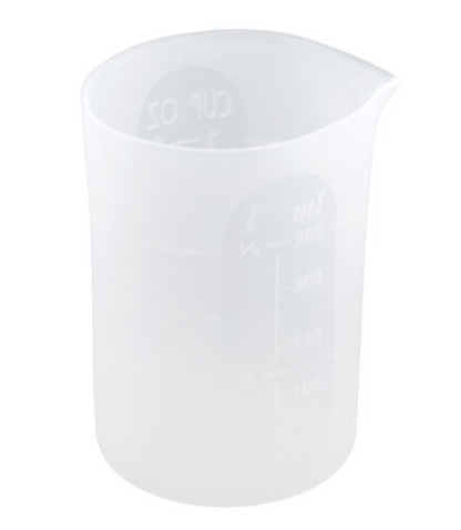 Silicone Epoxy Mixing Jar / Beaker / Container - 250ml