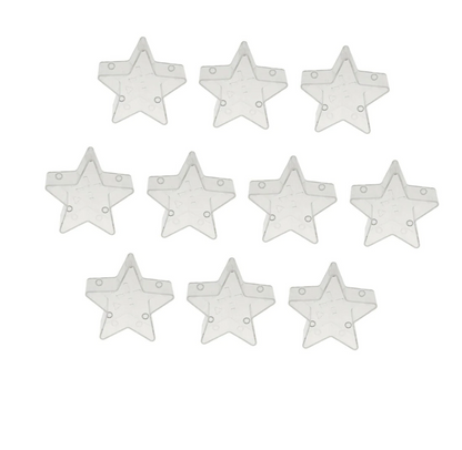Star Polycarboante Tea-Light Candle Containers / Cup