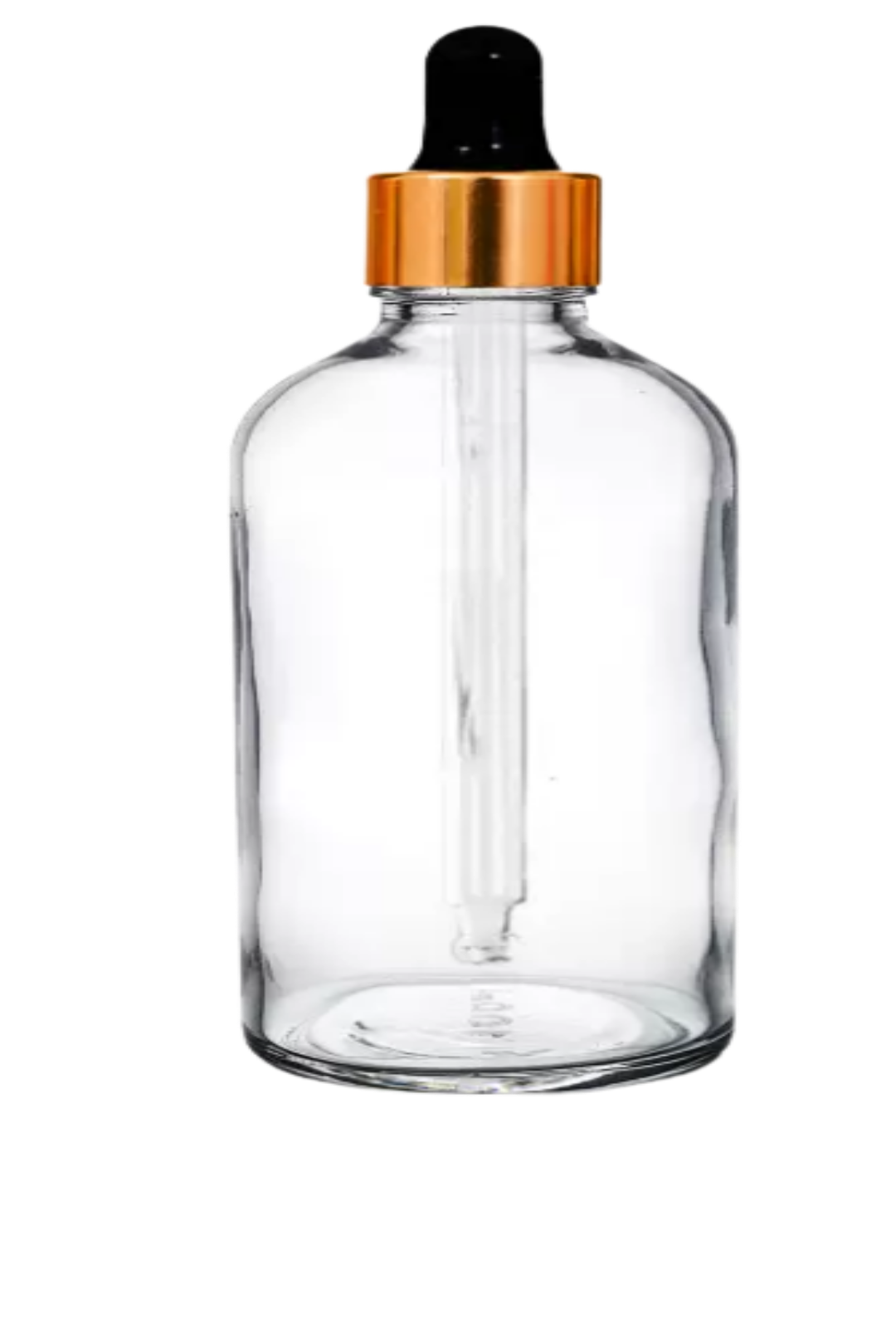 Transparent Glass Dropper Bottle (100ml)