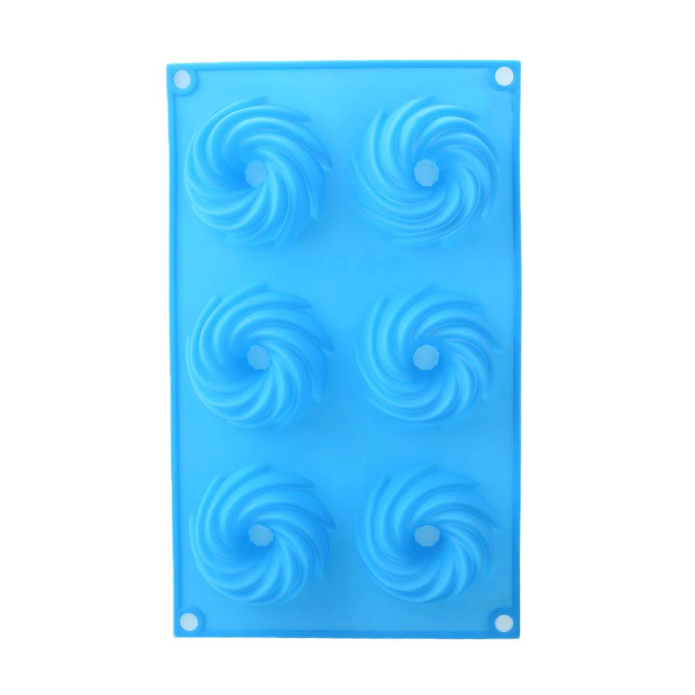 Swirl Design Soap Mould-115gms,  Cosmetic Junction