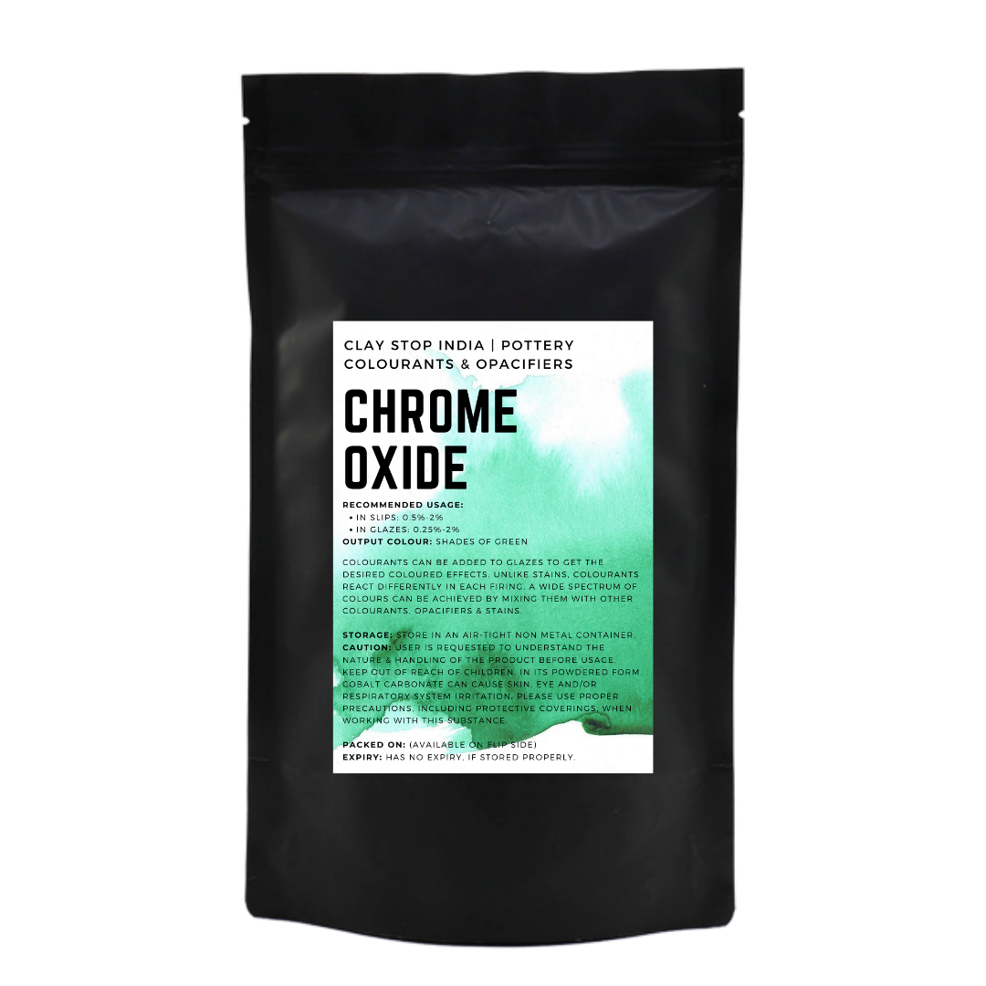 Chrome / Chromium Oxide (Pottery Colourant)