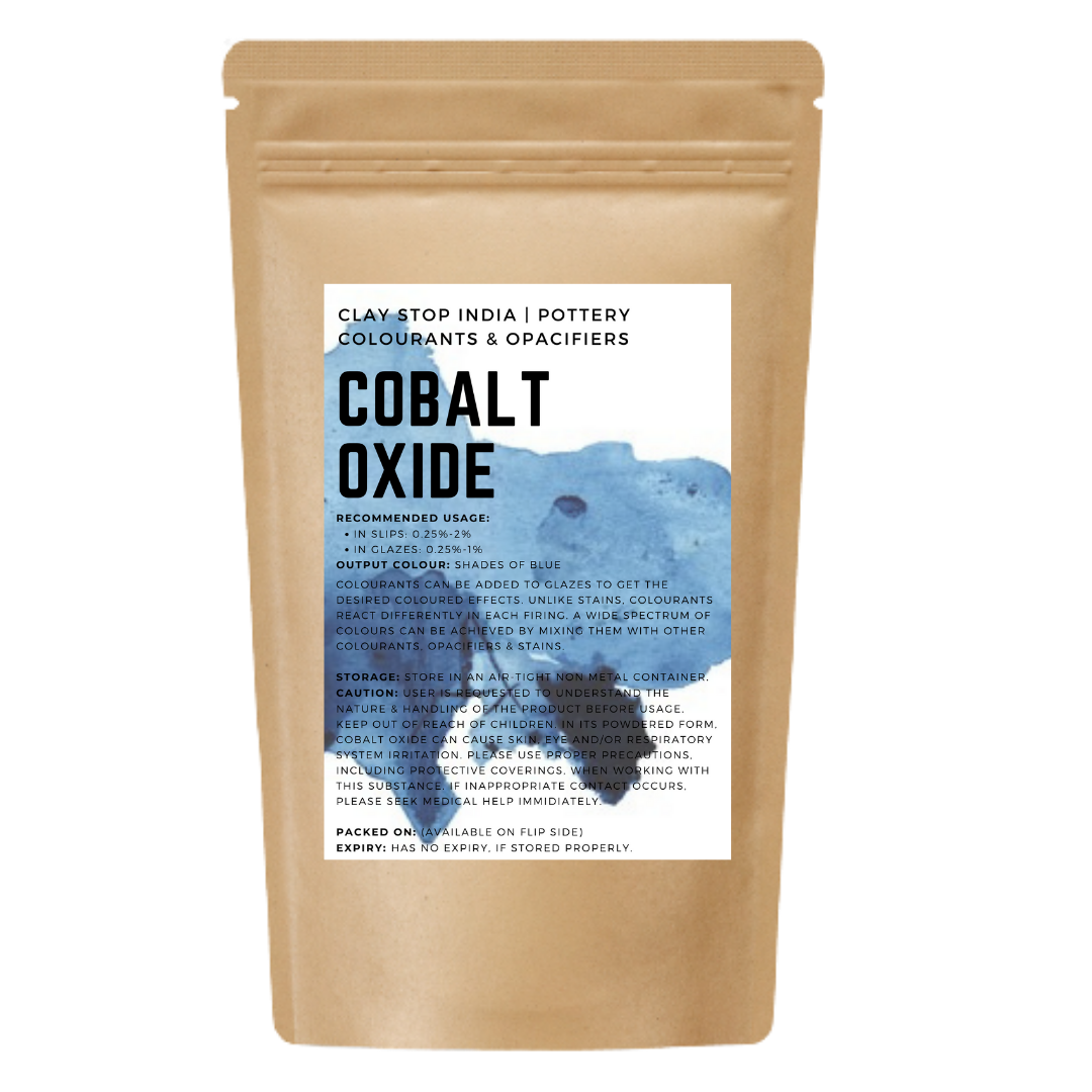 Cobalt Oxide (Pottery Colourant)