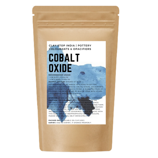Cobalt Oxide (Pottery Colourant)
